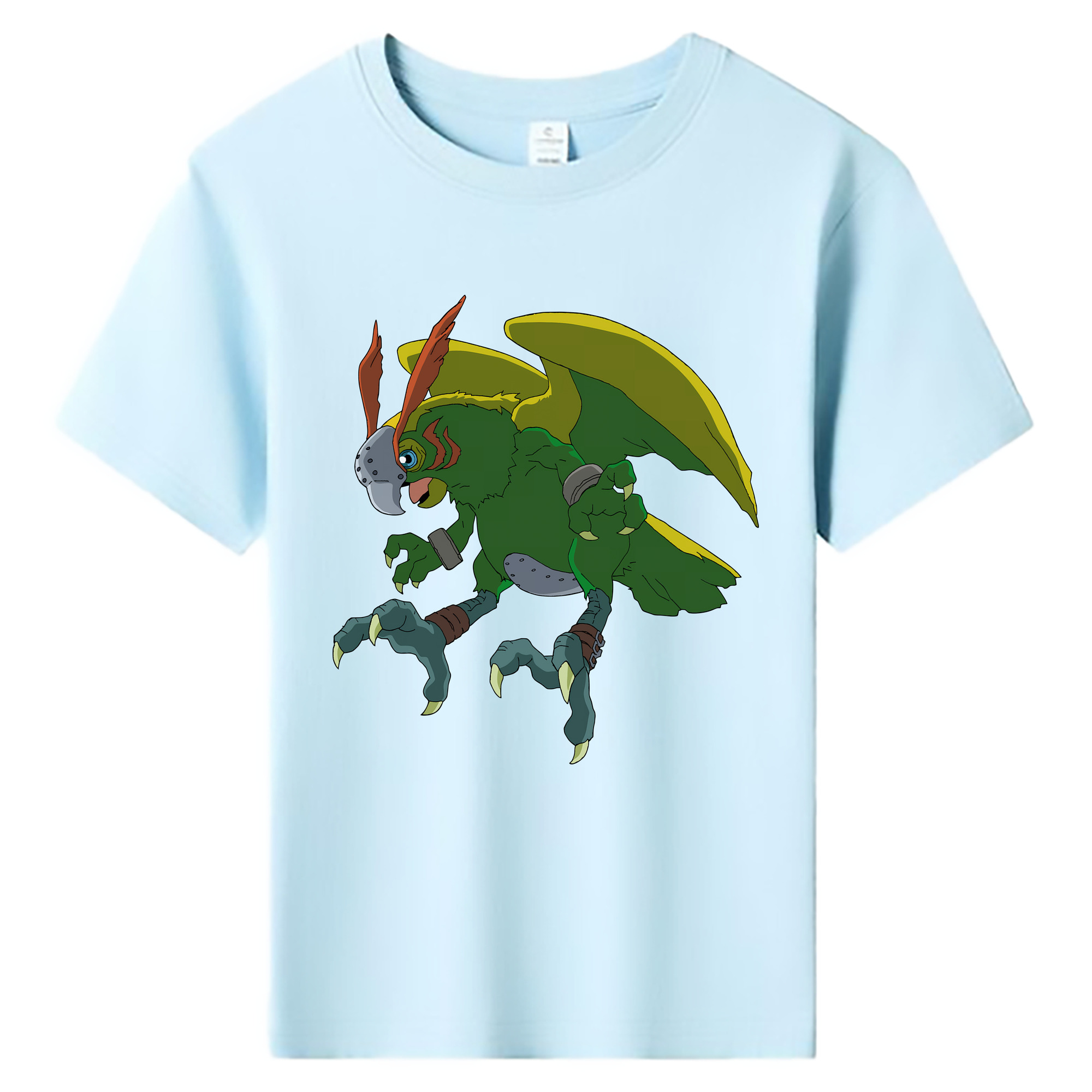 （画像用） Digimon デジタルモンスター/デジモン 綿100％キッズTシャツ（フロントプリント）